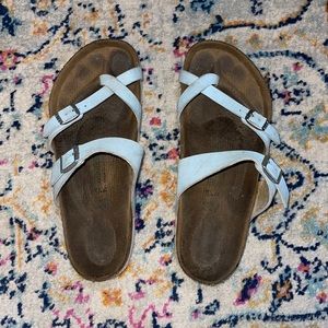 Blue Birkenstock Shoes